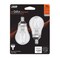 Feit Electric Feit White A15 E12 (Candelabra) Filament LED Bulb Soft White 75 Watt Equivalence 2 pk BPA1575C927WFL2 - alternate 1